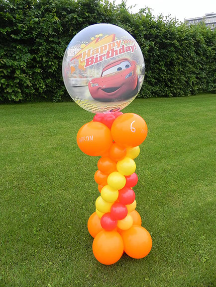 Montage ballons Poule