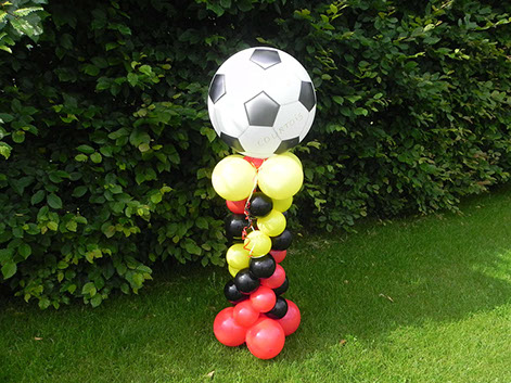 Montage ballon football