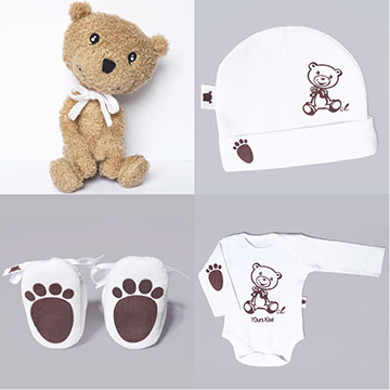 L'ours kiwi dans sa bulle